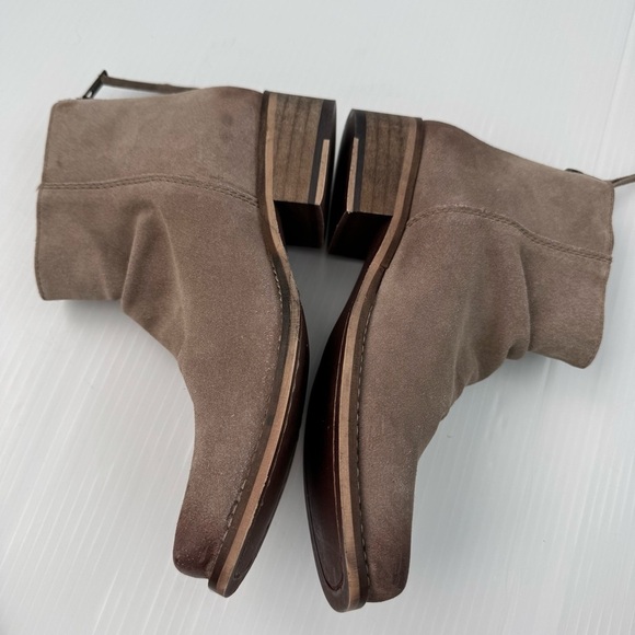 Seychelles Challenge 2 Sand Suede Leather Ankle Boots Women's Tan size 6.5 - Picture 6 of 13